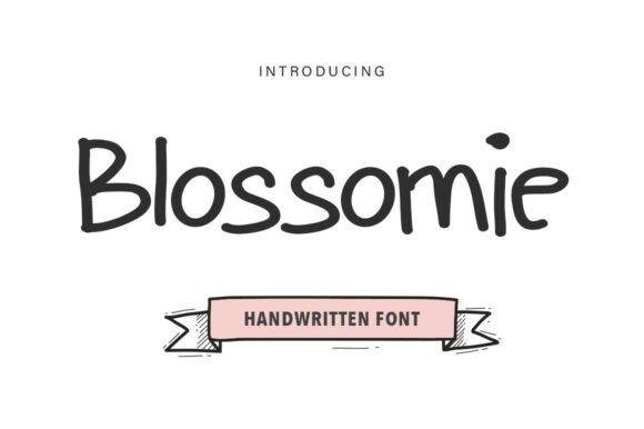Blossomie: A Playful Typeface for Joyful Brands