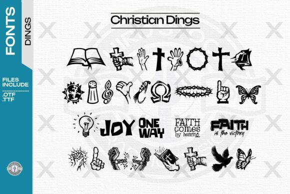 Christian Dings: A Sacred Symbol Font for Ministry