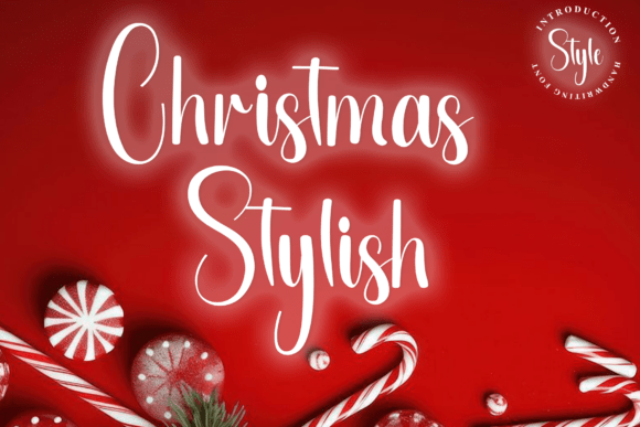 Christmas Stylish: The Elegant Script for Modern Branding
