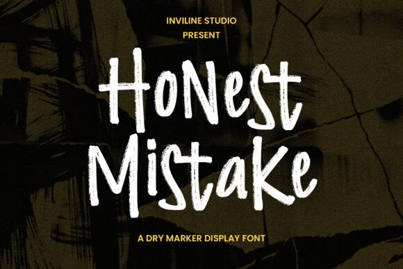 Honest Mistake: The Typeface That Wears Its Imperfections Loudly