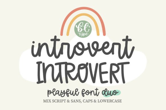 Introvert: The Cozy Font Duo for Your Next Creative Project