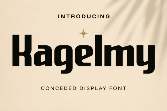 Kagelmy: The Bold Condensed Font for Modern Branding