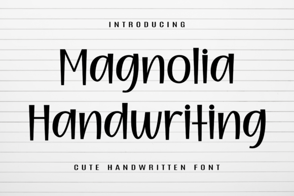 Magnolia Handwriting: The Organic Sans-Serif for Authentic Brands