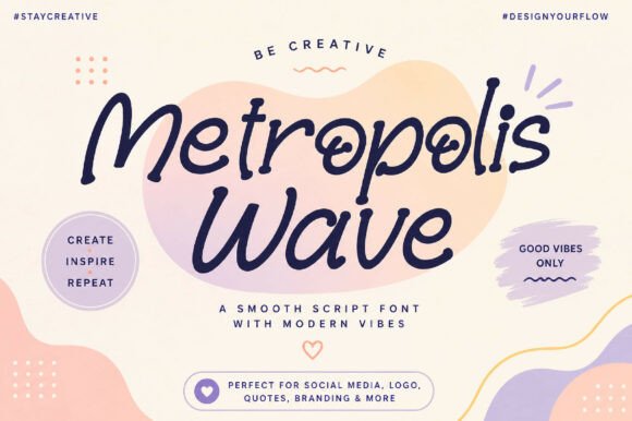 Metropolis Wave: A Modern Script for Dynamic Brands