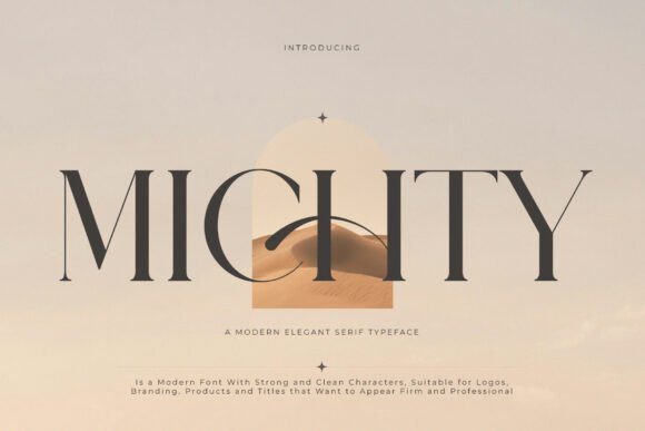 Michty: The Elegant Serif Font for Modern Branding