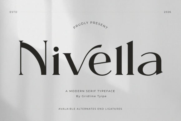 Nivella: The Modern Serif for Timeless Sophistication