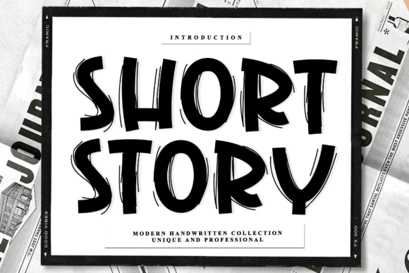 Short Story: A Handwritten Font with Genuine Character