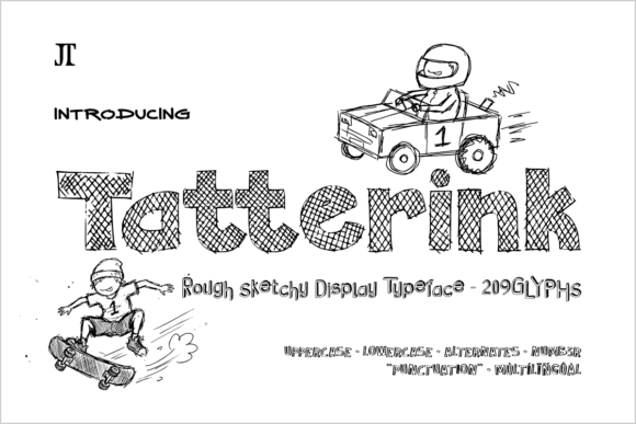 Tatterink: Capturing the Energy of Sketchbook Doodles