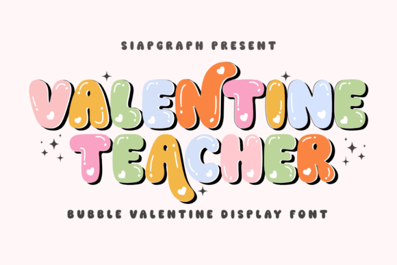 Valentine Teacher: Bring Your Ideas to Life with This Charming Font