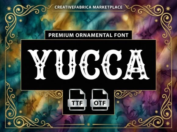 Yucca: A Premium Font for Western Branding